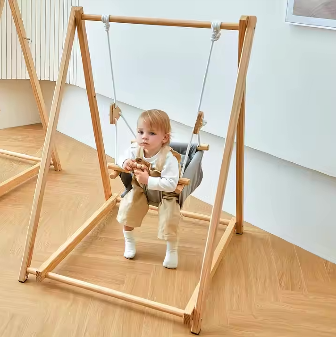 Baby and Toddler Foldable Swing
