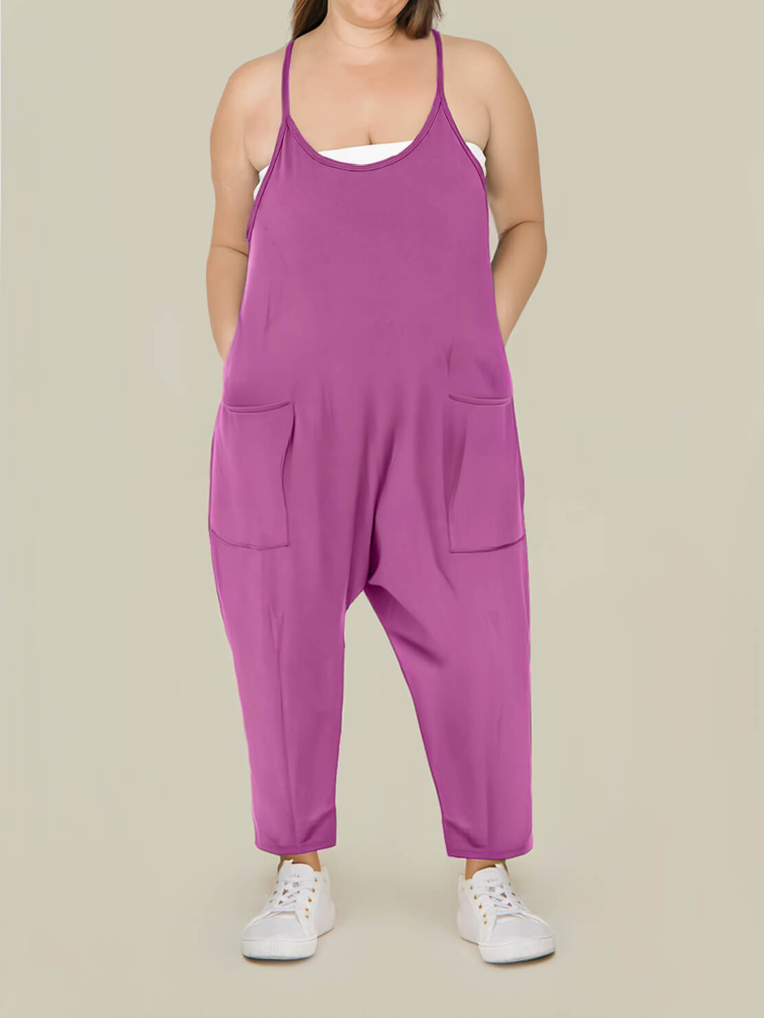 Übergrößer Jumpsuit