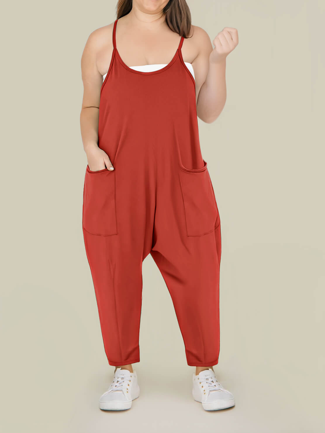Übergrößer Jumpsuit